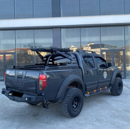 Plastové lemy blatníků pro NISSAN Navara D40 2005-2010 s TÜV