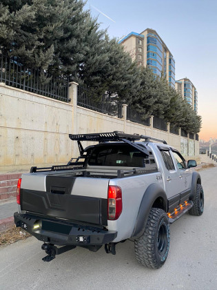 Plastové lemy blatníků pro NISSAN Navara D40 2010-2014 s TÜV