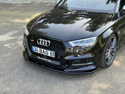 Spoiler pod přední nárazník pro AUDI A3 S-Line / S3 8V 2016-2020 s TÜV
