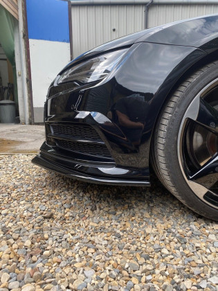 Spoiler pod přední nárazník pro AUDI S7 / A7 S-Line C7 FL 2014-2017 s TÜV