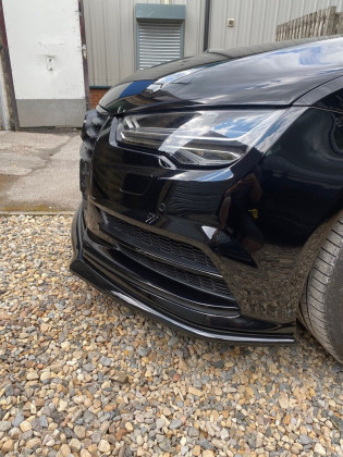 Spoiler pod přední nárazník pro AUDI S7 / A7 S-Line C7 FL 2014-2017 s TÜV