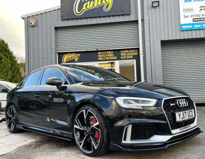 Spoiler pod přední nárazník pro AUDI RS3 8V FL 2017-2020 s TÜV