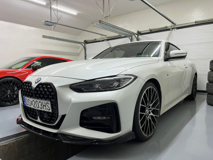 Spoiler pod přední nárazník pro BMW 4 G22 M-Pack 2020+ s TÜV