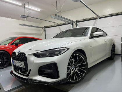 Spoiler pod přední nárazník pro BMW 4 G22 M-Pack 2020+ s TÜV