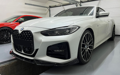 Spoiler pod přední nárazník pro BMW 4 G22 M-Pack 2020+ s TÜV