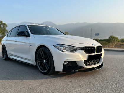 Spoiler pod přední nárazník pro BMW 3 F30 M-Pack 2012-2019 w / Flaps s TÜV
