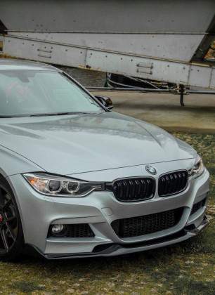 Spoiler pod přední nárazník pro BMW 3 F30 M-Tech 2012-2019 s TÜV