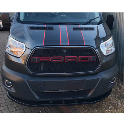 Spoiler pod přední nárazník pro FORD Transit MK8 2014-2019 s TÜV