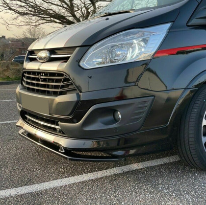 Spoiler pod přední nárazník pro FORD Transit Custom MK1-MK1 Facelift Sportline 2012+ s TÜV