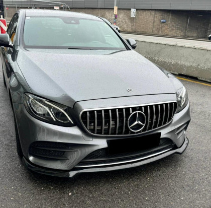 Spoiler pod přední nárazník pro MERCEDES E Class W213 Coupe (C238) Amg-Line 2017-2020 s TÜV