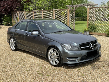 Spoiler pod přední nárazník pro MERCEDES C Class W204 AMG-Line Facelift 2011-2014 s TÜV