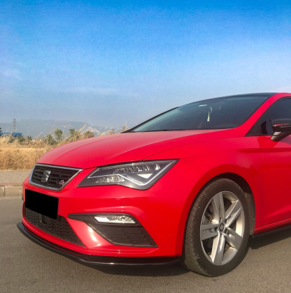 Spoiler pod přední nárazník V2 pro  SEAT Leon FR MK3 Facelift 2017-2019 s TÜV