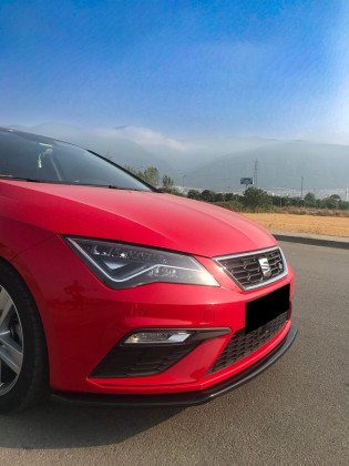 Spoiler pod přední nárazník V2 pro  SEAT Leon FR MK3 Facelift 2017-2019 s TÜV