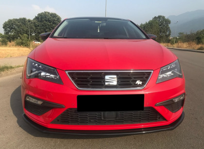 Spoiler pod přední nárazník V2 pro  SEAT Leon FR MK3 Facelift 2017-2019 s TÜV