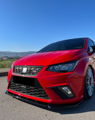 Spoiler pod přední nárazník pro SEAT Ibiza Mk5 2017-2021 s TÜV
