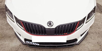 Spoiler pod přední nárazník pro  ŠKODA Octavia RS MK3 2013-2016 s TÜV