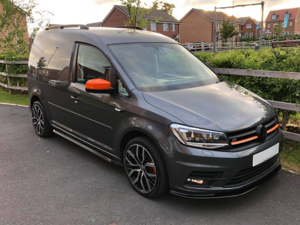 Spoiler pod přední nárazník pro VOLKSWAGEN Caddy MK4 2015-2021 s TÜV