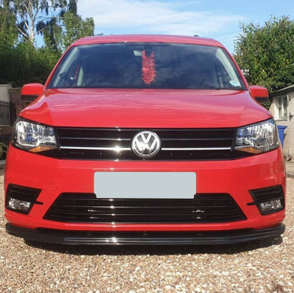 Spoiler pod přední nárazník pro VOLKSWAGEN Caddy MK4 2015-2021 s TÜV