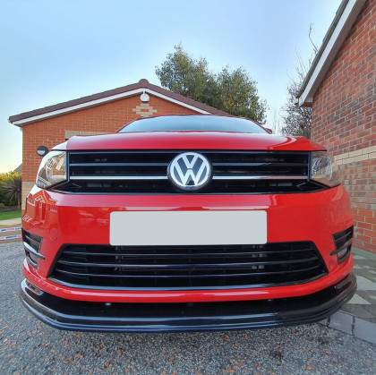 Spoiler pod přední nárazník pro VOLKSWAGEN Caddy MK4 2015-2021 s TÜV