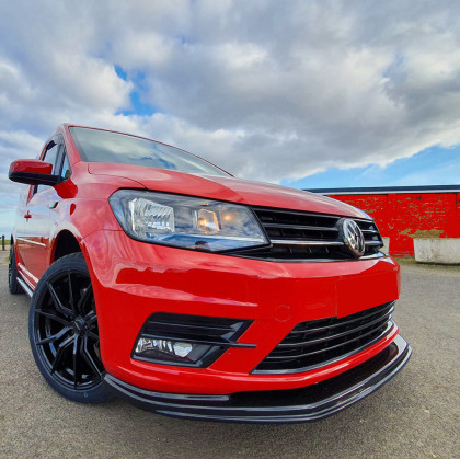 Spoiler pod přední nárazník pro VOLKSWAGEN Caddy MK4 2015-2021 s TÜV