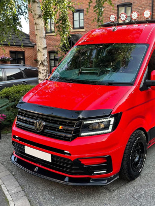 Spoiler pod přední nárazník pro VOLKSWAGEN Crafter MK2 2017+ s TÜV