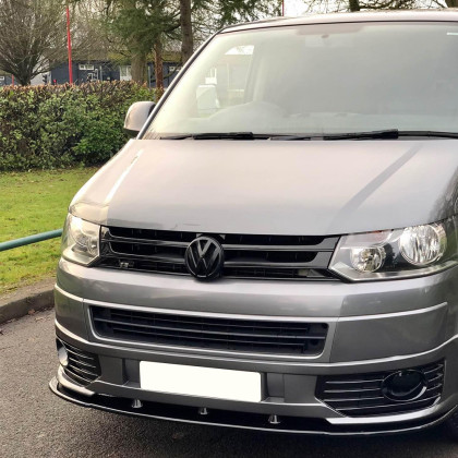 Spoiler pod přední nárazník pro VOLKSWAGEN Transporter T5.1 Sportline 2010-2015 s TÜV