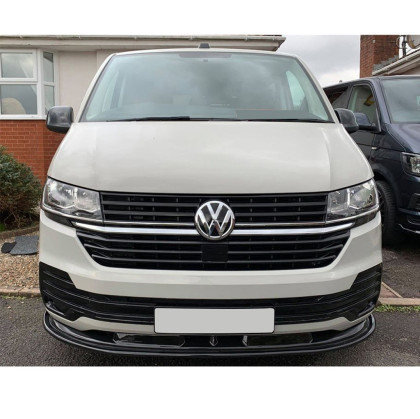 Spoiler pod přední nárazník pro VOLKSWAGEN Transporter T6.1 2019-2021 s TÜV