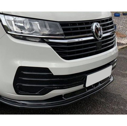 Spoiler pod přední nárazník pro VOLKSWAGEN Transporter T6.1 2019-2021 s TÜV