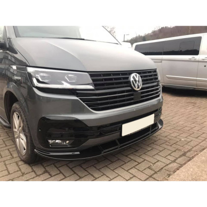 Spoiler pod přední nárazník V2 pro VOLKSWAGEN Transporter T6.1 2019-2021 s TÜV