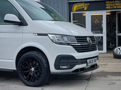 Spoiler pod přední nárazník V2 pro VOLKSWAGEN Transporter T6.1 2019-2021 s TÜV