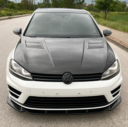 Spoiler pod přední nárazník V2 pro VW VOLKSWAGEN Golf MK 7 R 2013-2016 s TÜV
