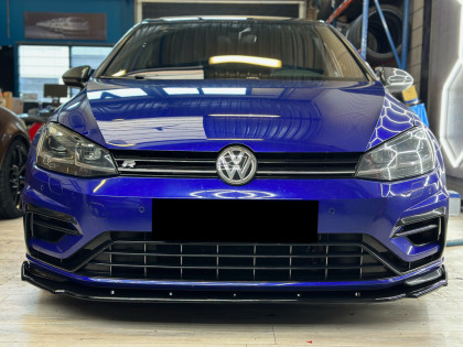 Spoiler pod přední nárazník pro VW VOLKSWAGEN Golf MK 7.5 R 2017-2020 s TÜV