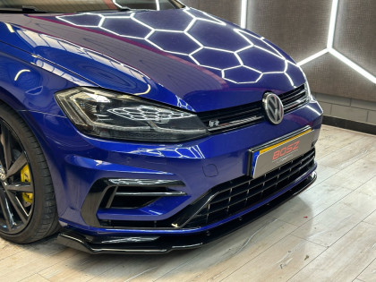 Spoiler pod přední nárazník pro VW VOLKSWAGEN Golf MK 7.5 R 2017-2020 s TÜV