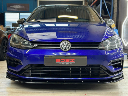 Spoiler pod přední nárazník pro VW VOLKSWAGEN Golf MK 7.5 R 2017-2020 s TÜV