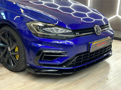 Spoiler pod přední nárazník pro VW VOLKSWAGEN Golf MK 7.5 R 2017-2020 s TÜV
