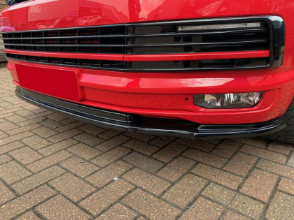 Spoiler pod přední nárazník pro VW VOLKSWAGEN Transporter T6 2015-2019  v2 s TÜV