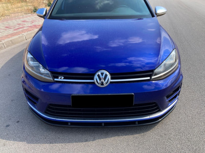 Spoiler pod přední nárazník V2 pro VW VOLKSWAGEN Golf MK 7 R / R Line 2013-2016 s TÜV
