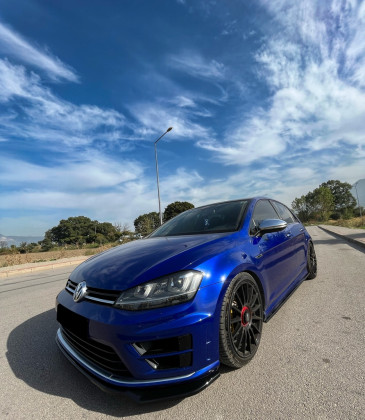 Spoiler pod přední nárazník pro VW VOLKSWAGEN Golf MK 7 R / R Line 2013-2016 s TÜV