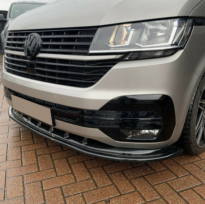 Spoiler pod přední nárazník V4 pro VOLKSWAGEN Transporter T6.1 2019-2021 s TÜV