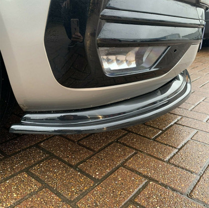 Spoiler pod přední nárazník V4 pro VOLKSWAGEN Transporter T6.1 2019-2021 s TÜV