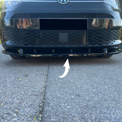 Spoiler pod přední nárazník pro VOLKSWAGEN Caddy MK5 2021+ Version 2 s TÜV