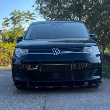 Spoiler pod přední nárazník pro VOLKSWAGEN Caddy MK5 2021+ Version 2 s TÜV