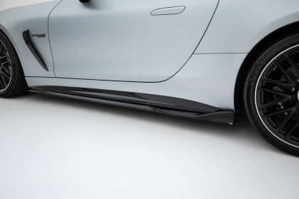 Prahové lišty V.2 Mercedes-AMG GT 63 C192 černý lesklý plast