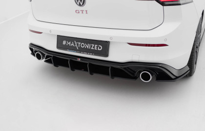 Spoiler zadního nárazníku Street pro V.5 Volkswagen Golf GTI Mk8 černý