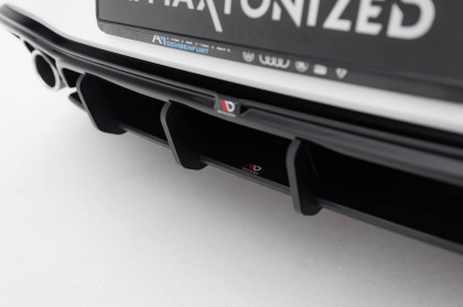 Spoiler zadního nárazníku Street pro V.5 Volkswagen Golf GTI Mk8 černý
