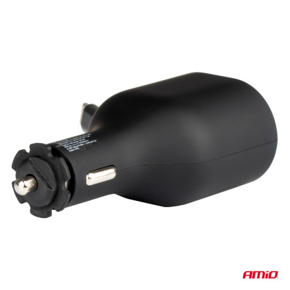 Rychlonabíječka do auta 3.0 s 30W C navíjecím kabelem PD20W AMiO-04176