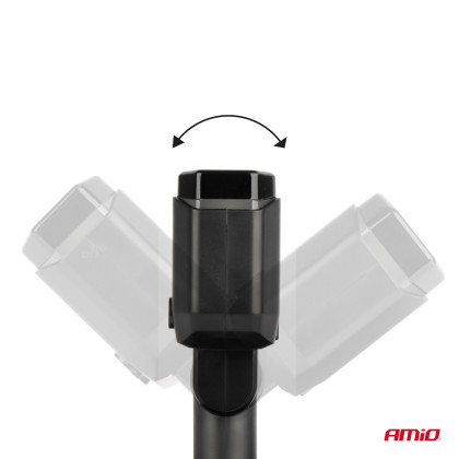 Dvojitá prodlužovací zásuvka PD30W PD20W QC3.0 12/24V max 200W AMIO-04174