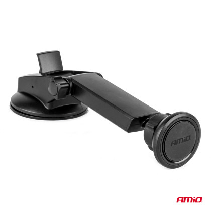 Magnetický nastavitelný držák telefonu na přední sklo AMiO-04145