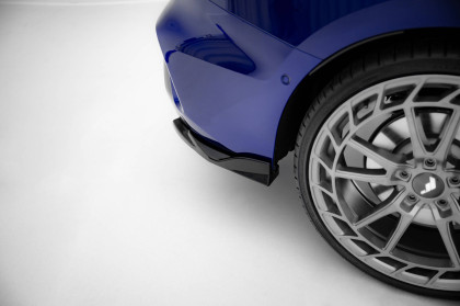 Splittery zadní boční V.2 Audi S3 Sedan 8Y Facelift černý lesklý plast