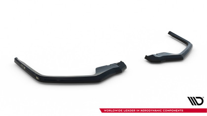 Spoiler zadního nárazniku V.2 Honda Civic Sport Mk 10 Facelift černý lesklý plast